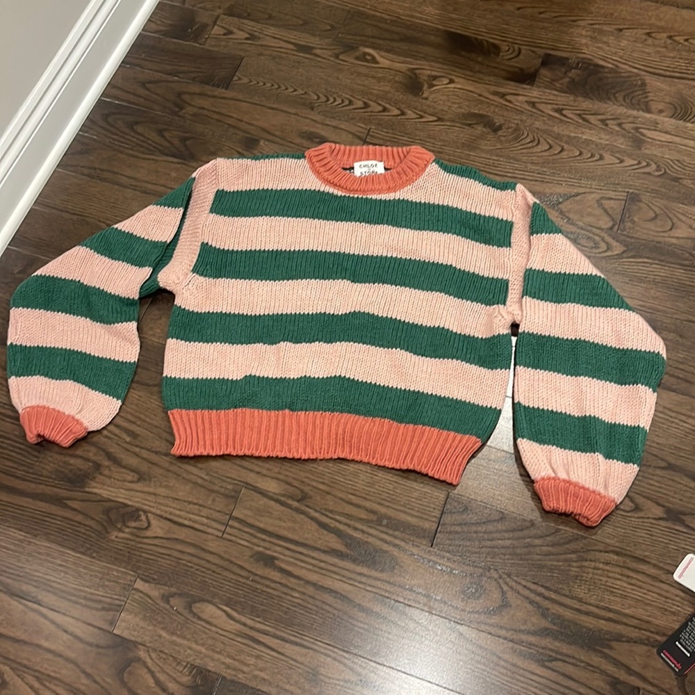 Chloe Stora striped sweater